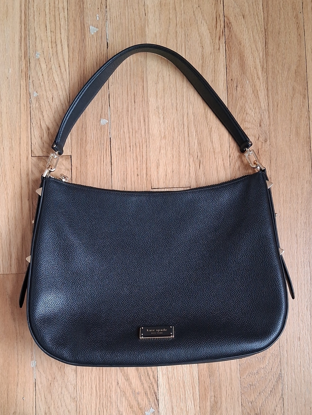 Kate Spade Mulberry Street Vivian Hobo Black Bag